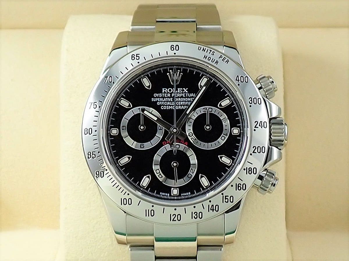 ロレックス デイトナ Ref.116520 ブラック文字盤 中古 R78JXZ1W