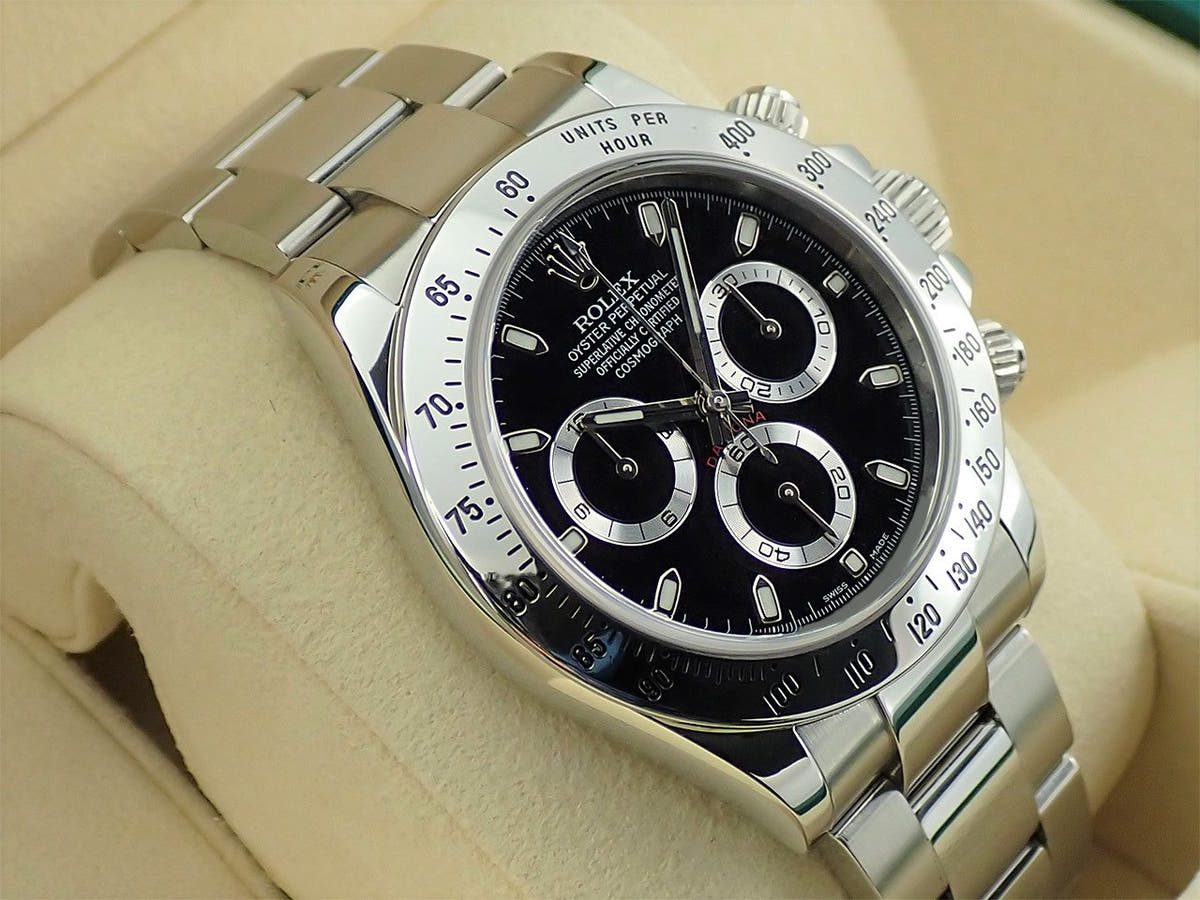 ロレックス デイトナ Ref.116520 ブラック文字盤 中古 R78JXZ1W