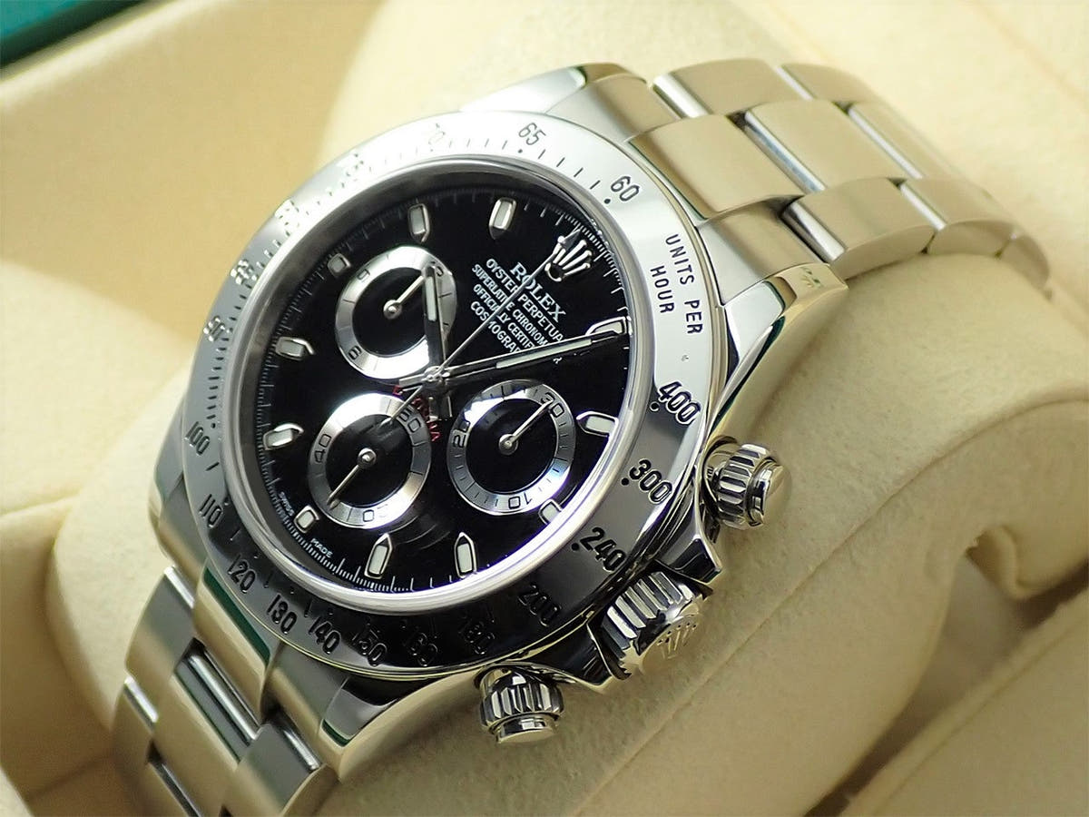 ロレックス デイトナ Ref.116520 ブラック文字盤 中古 R78JXZ1W