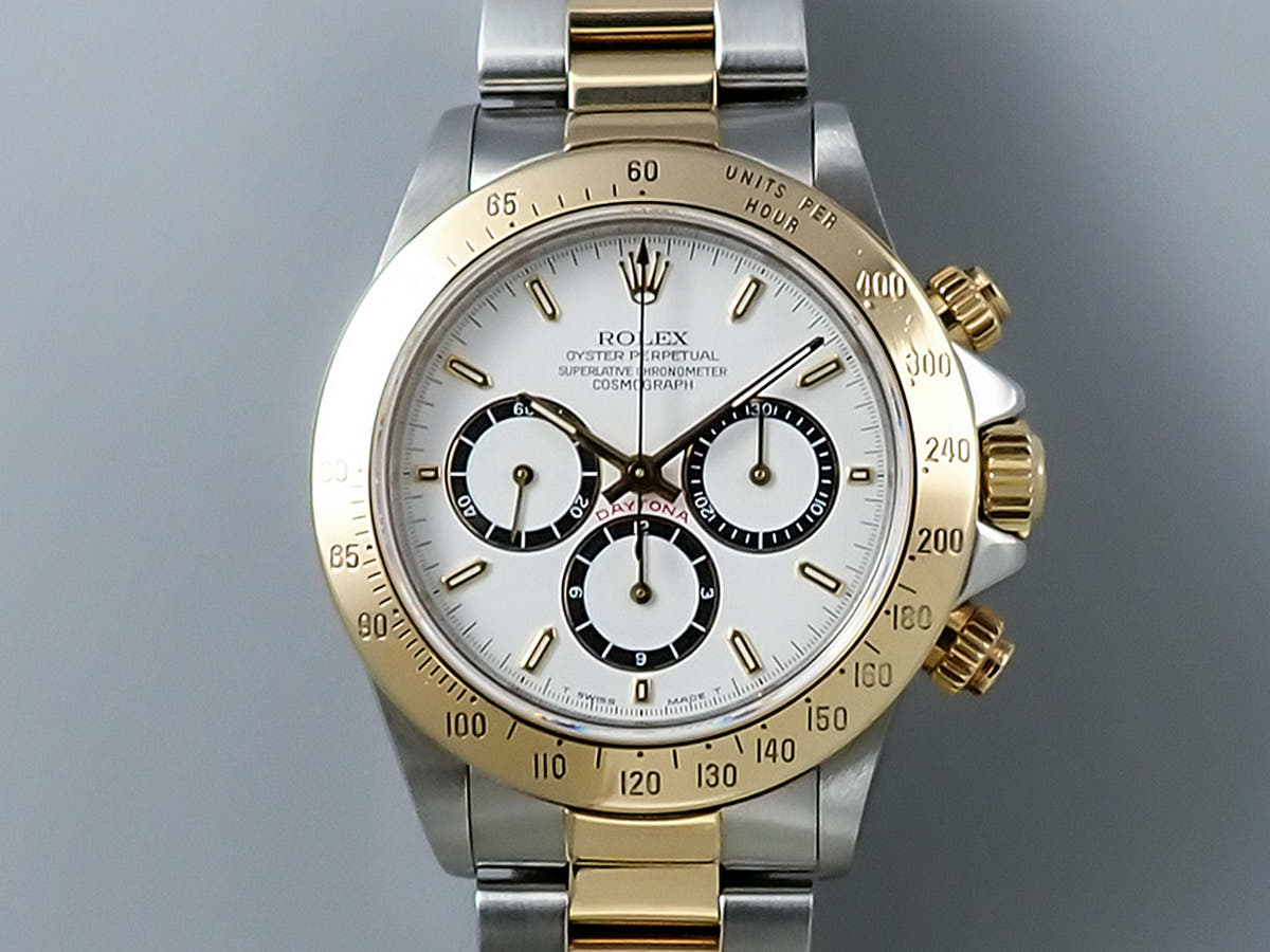 ロレックス デイトナ エルプリメロ Ref.16523 ホワイト文字盤 中古 FTXF6X52