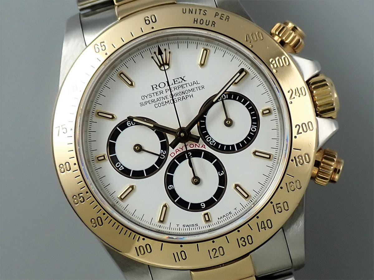 ロレックス デイトナ エルプリメロ Ref.16523 ホワイト文字盤 中古 FTXF6X52