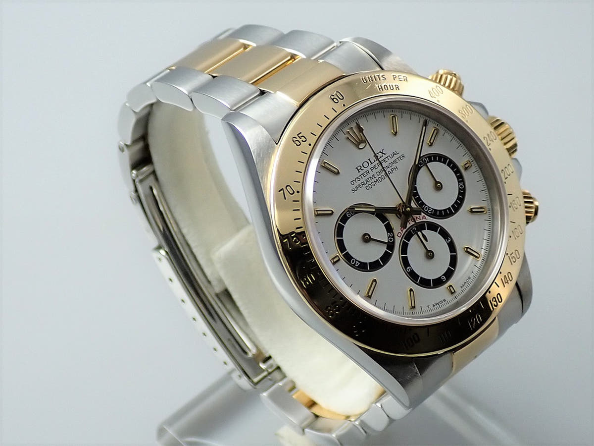 ロレックス デイトナ エルプリメロ Ref.16523 ホワイト文字盤 中古 FTXF6X52