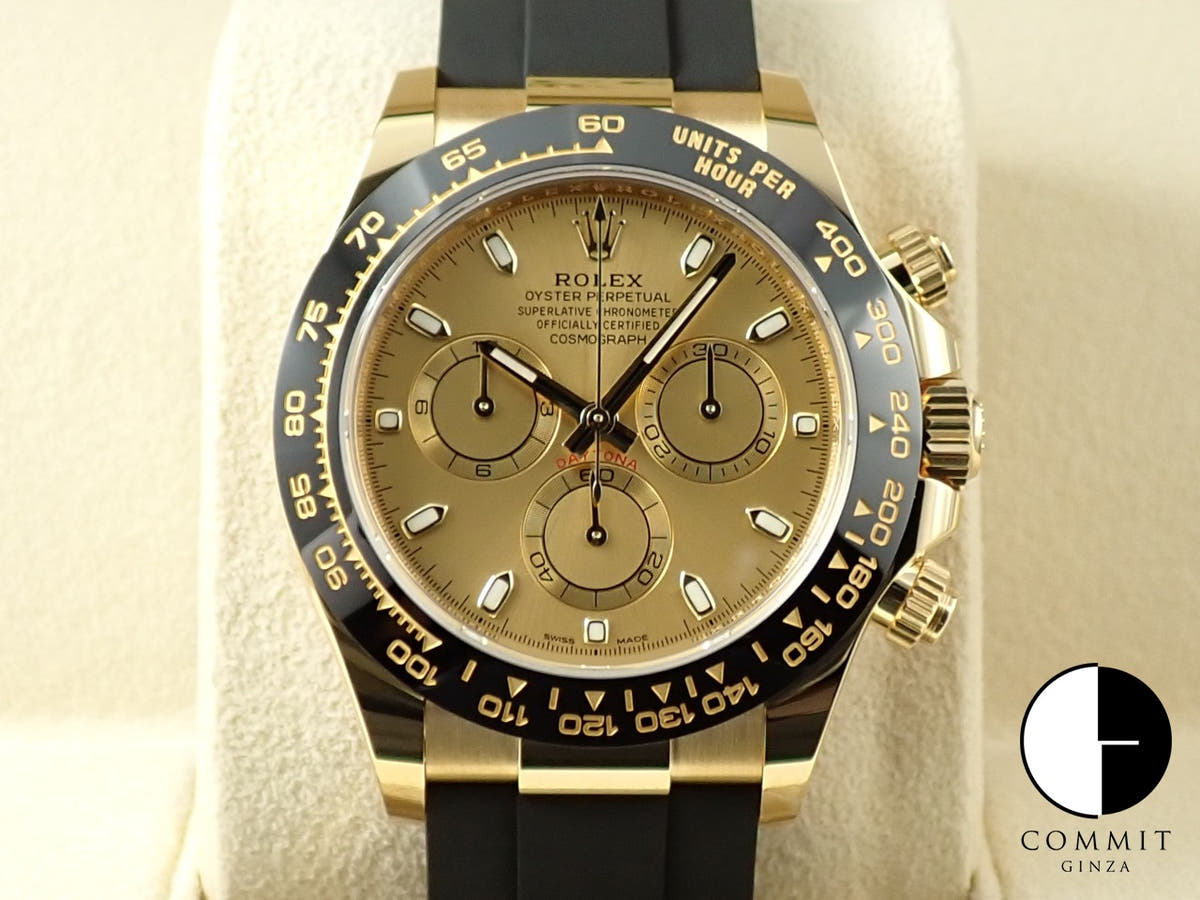 ロレックス デイトナ Ref.116518LN シャンパン文字盤 未使用 WWF33MF5
