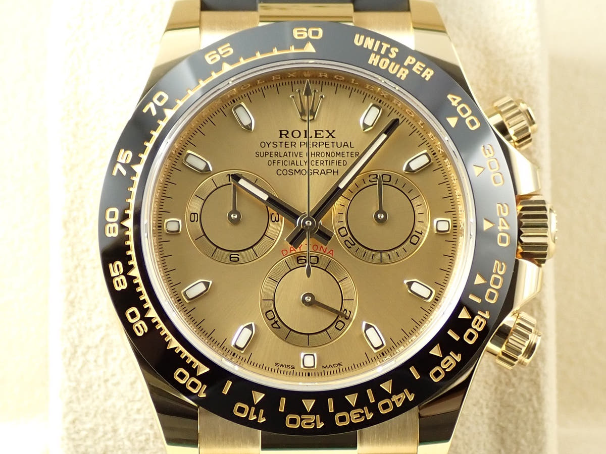 ロレックス デイトナ Ref.116518LN シャンパン文字盤 未使用 WWF33MF5
