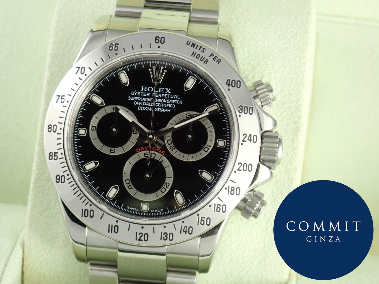 Rolex Daytona Black Dial F7