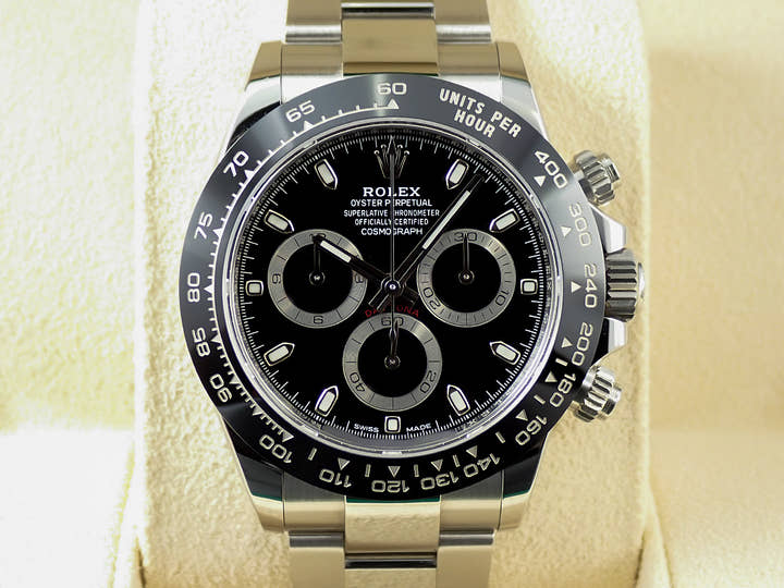 ロレックス デイトナ Ref.116500LN ステンレススチール ブラック文字盤