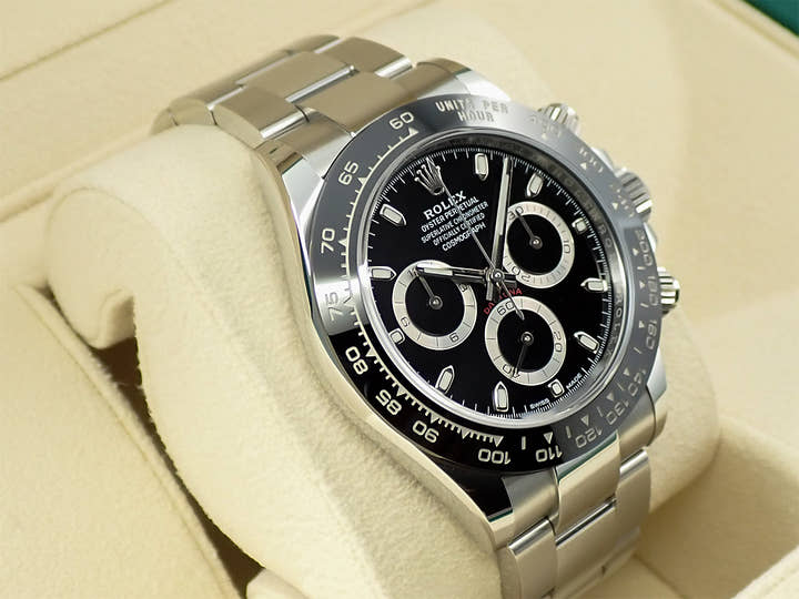 ロレックス デイトナ Ref.116500LN ステンレススチール ブラック文字盤