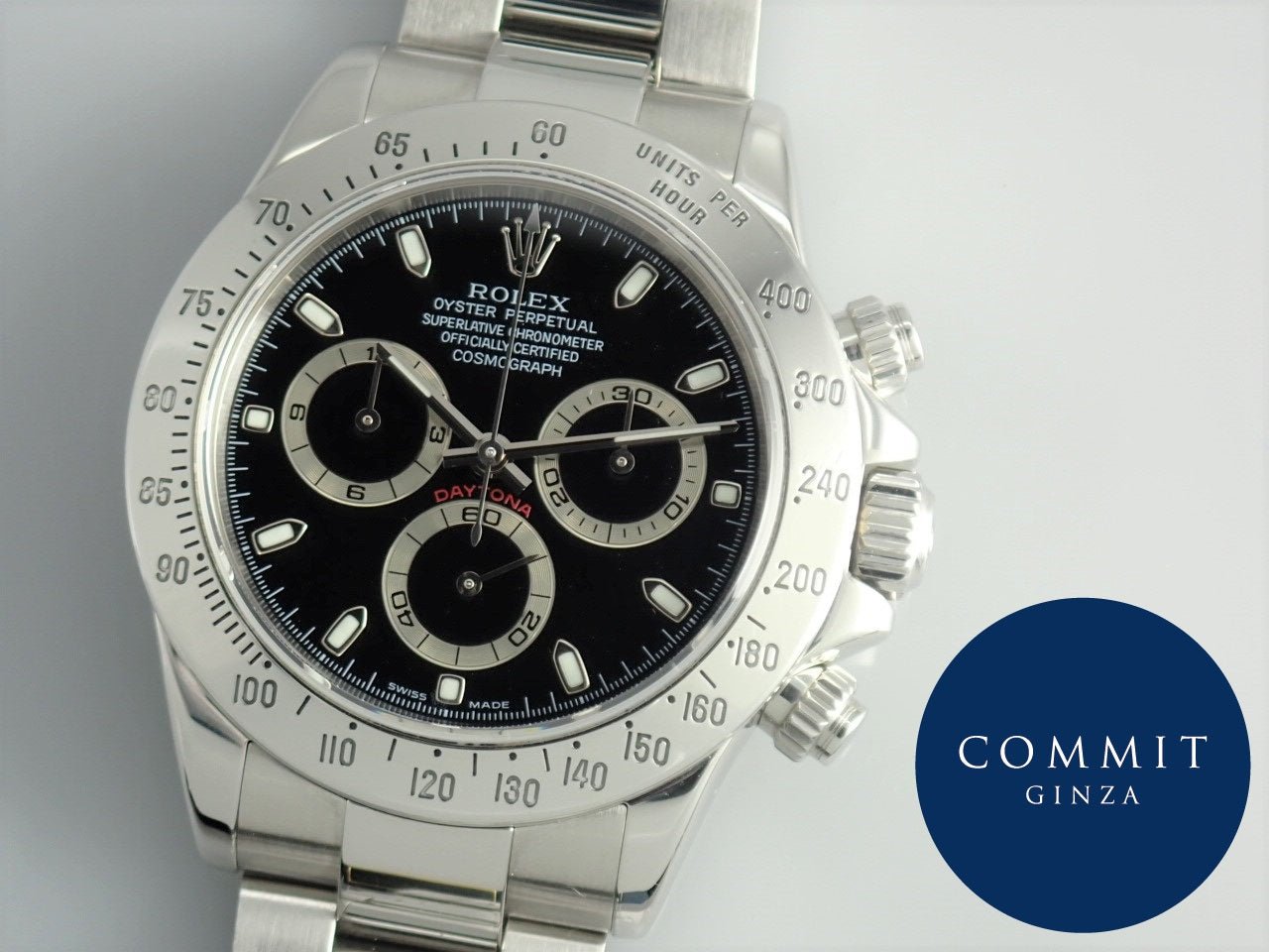 Rolex Daytona Black Dial F1