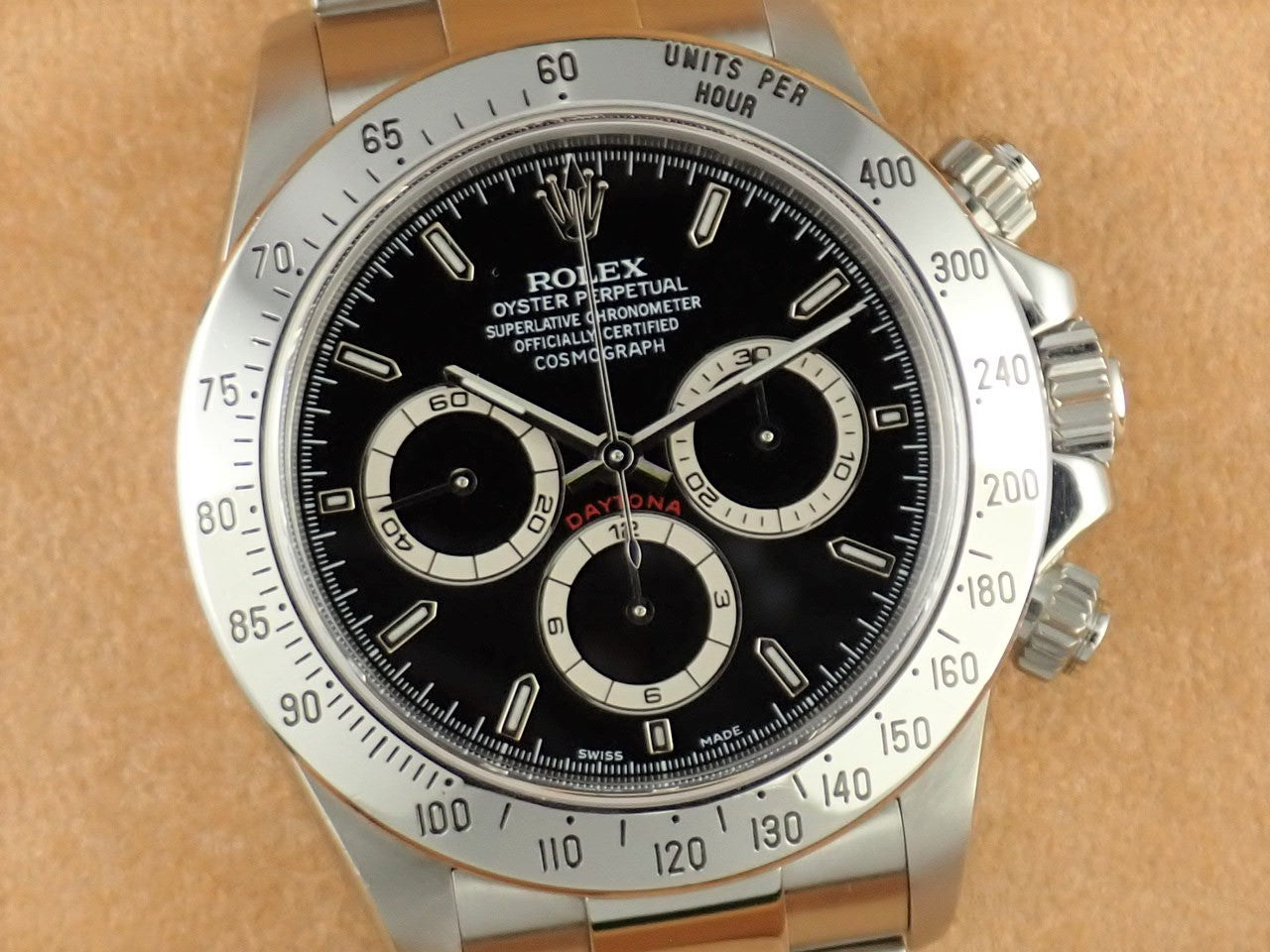 Rolex Daytona El Primero Black Dial A6