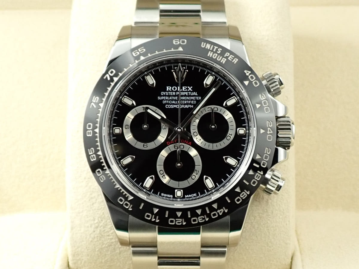 ロレックス デイトナ Ref.116500LN ブラック文字盤 美品 V9S9CKSY