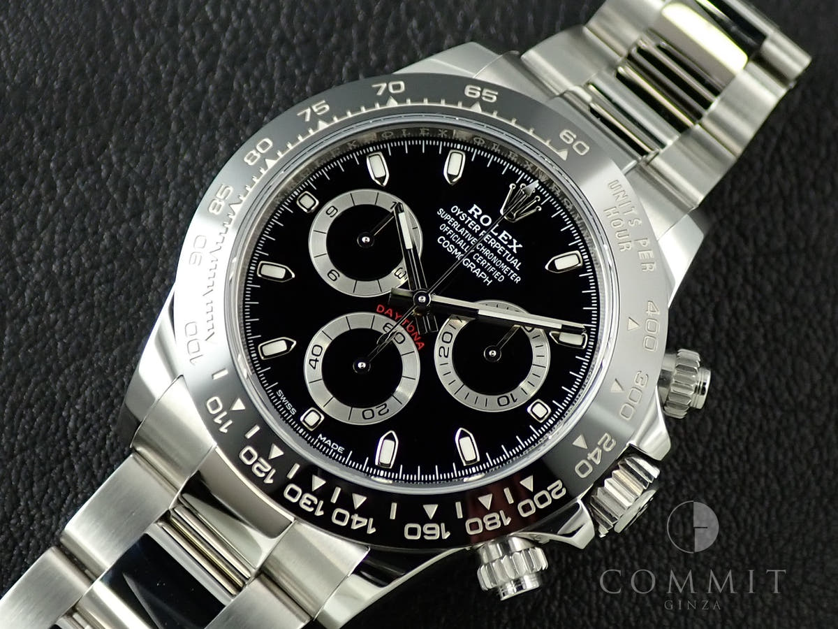 ロレックス デイトナ Ref.116500LN ブラック文字盤 美品 V9S9CKSY