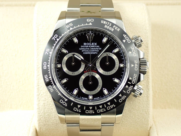 ロレックス デイトナ Ref.116500LN ステンレススチール ブラック文字盤
