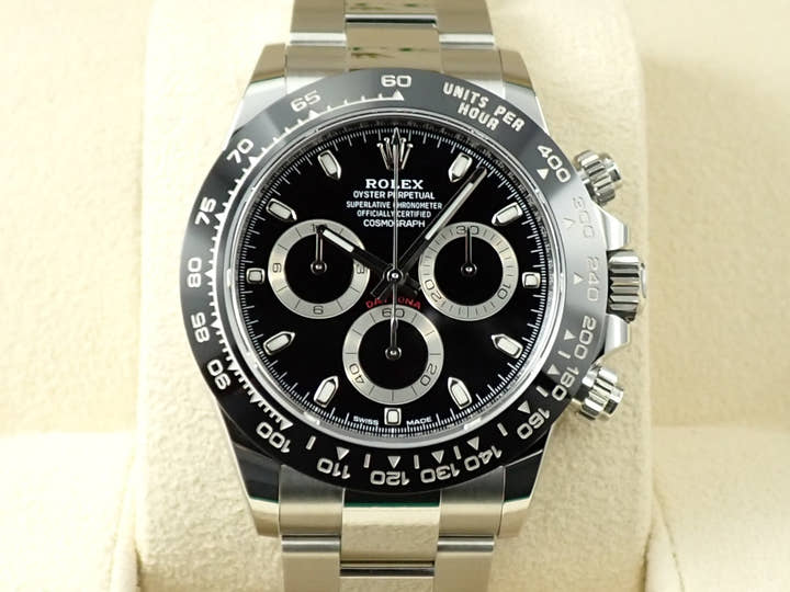 ロレックス デイトナ Ref.116500LN ステンレススチール ブラック文字盤
