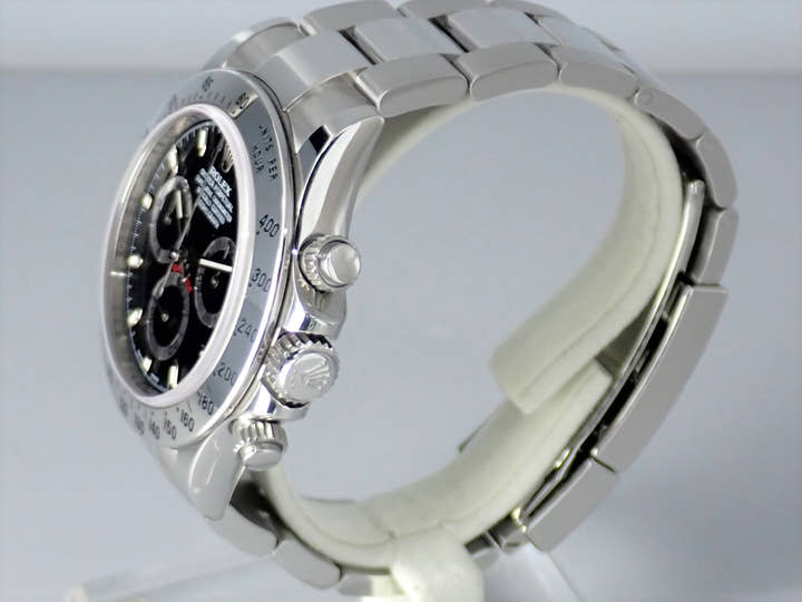 ロレックス デイトナ Ref.116520 ブラック文字盤 極美品 daytona-337