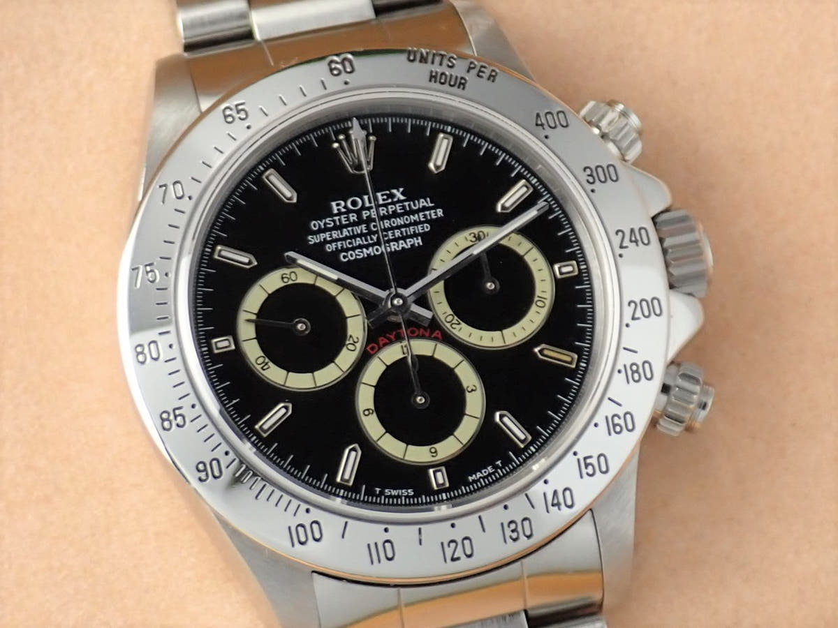ロレックス デイトナ Ref.16520 ブラック文字盤 中古 daytona-338