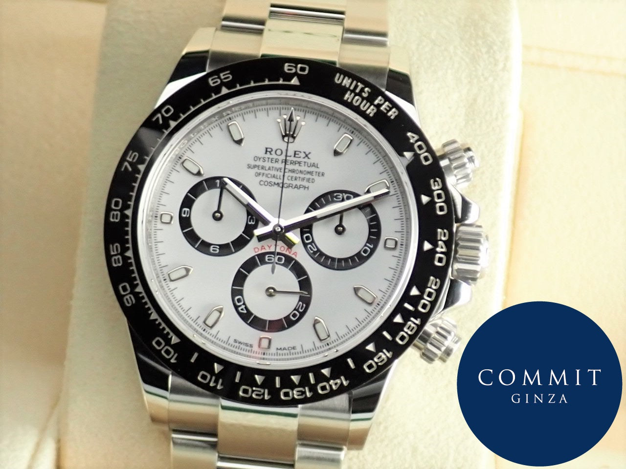 Rolex Daytona White Dial