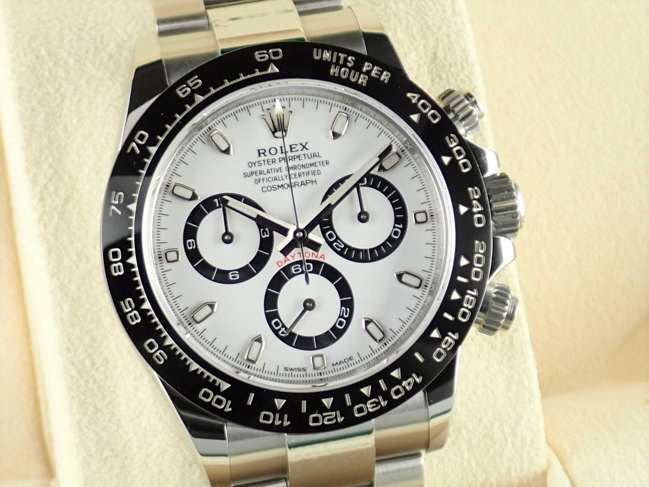 Rolex Daytona White Dial