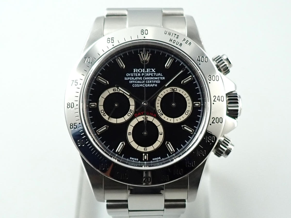 ロレックス デイトナ エルプリメロ Ref.16520 SS ブラック文字盤 中古 TJ501321