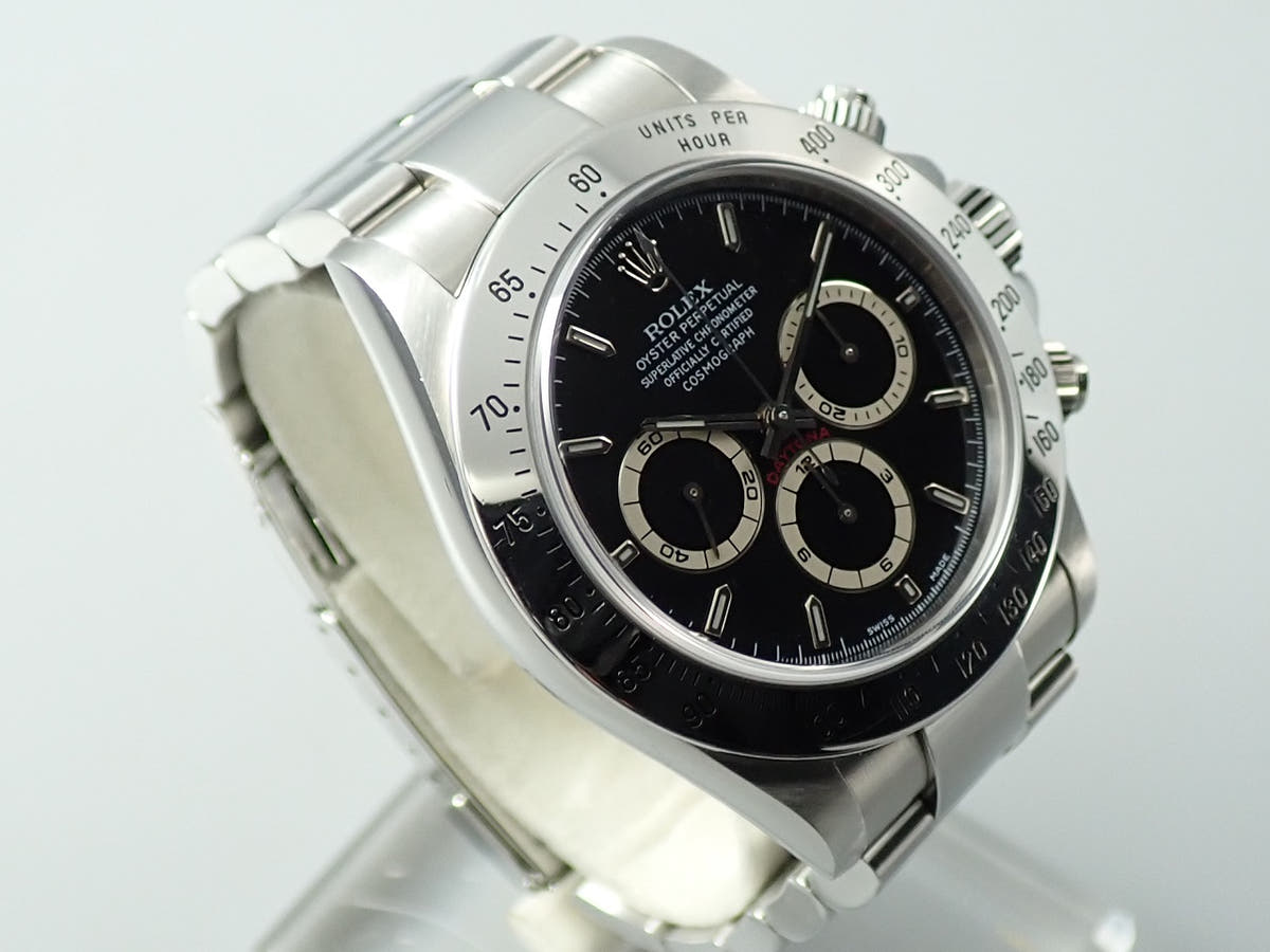 ロレックス デイトナ エルプリメロ Ref.16520 SS ブラック文字盤 中古 TJ501321