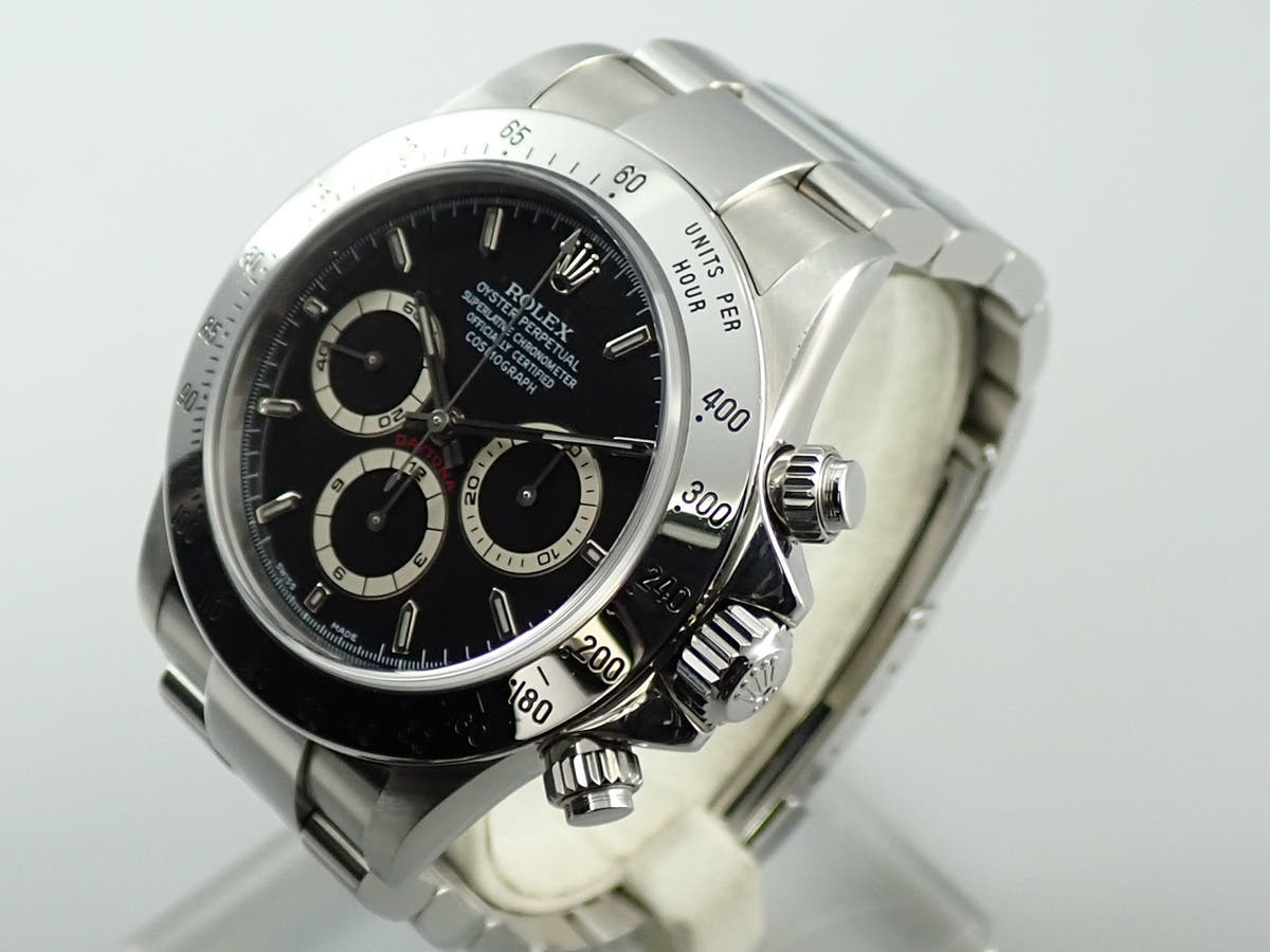 ロレックス デイトナ エルプリメロ Ref.16520 SS ブラック文字盤 中古 TJ501321
