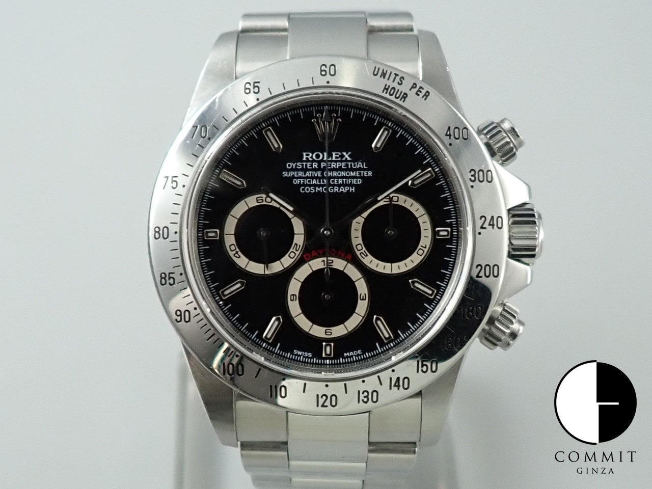 Rolex Daytona El Primero Ref.16520 SS Black Dial