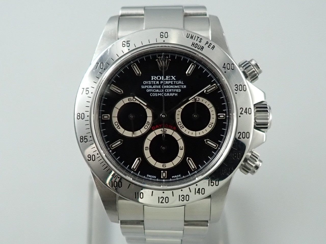 Rolex Daytona El Primero Ref.16520 SS Black Dial