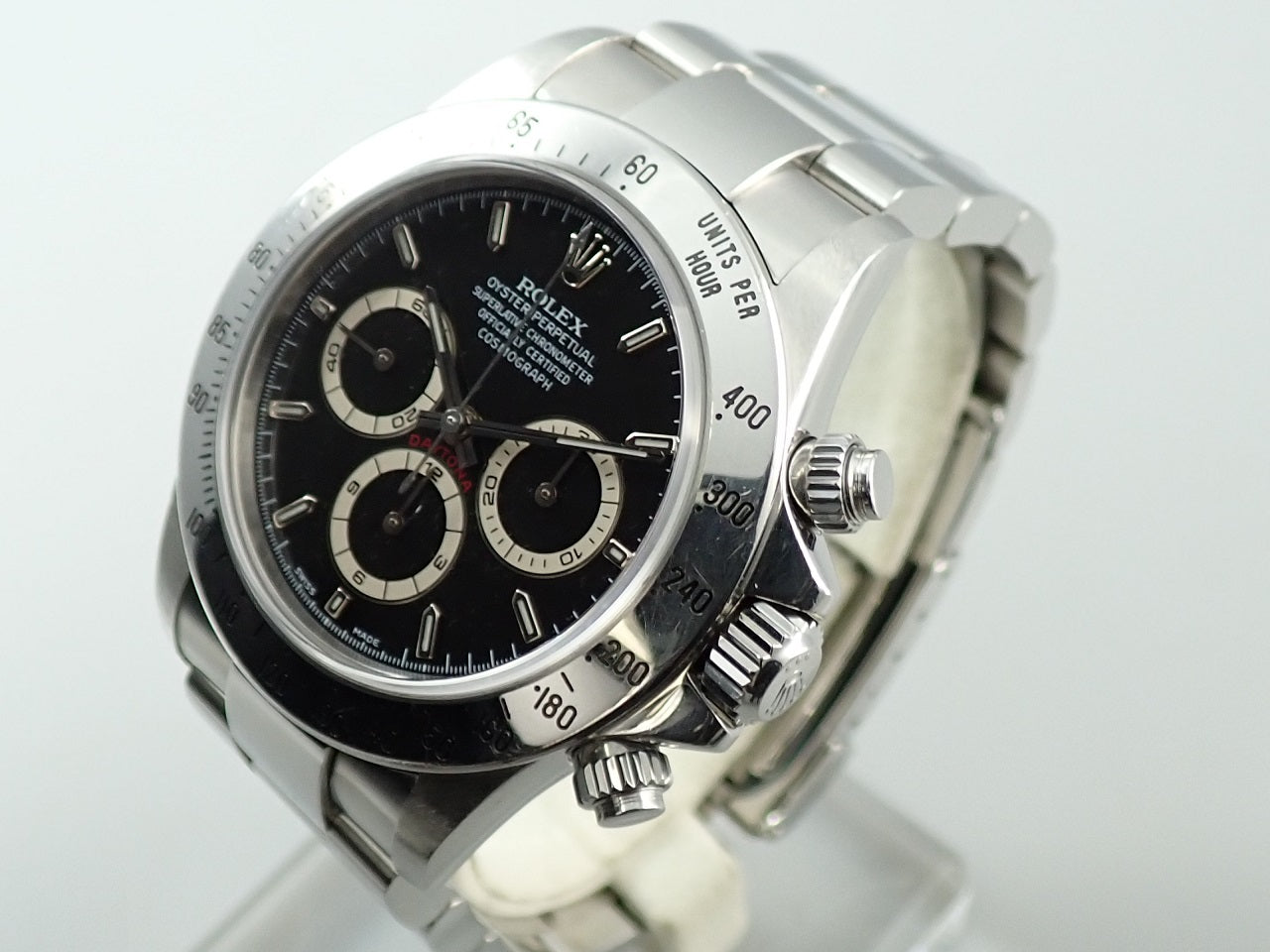 Rolex Daytona El Primero Ref.16520 SS Black Dial