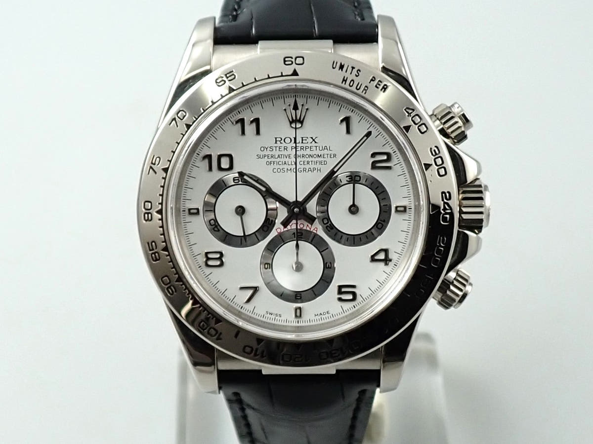 ロレックス デイトナ エルプリメロ Ref.16519 ホワイト文字盤 中古 2FCSMWRU