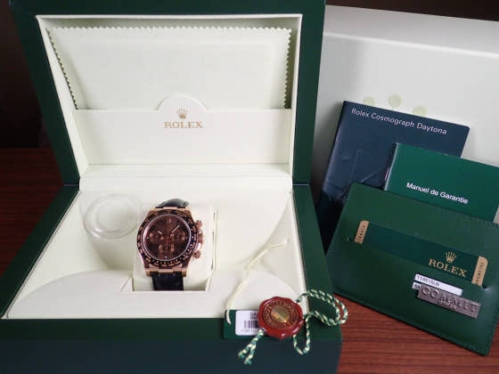 Rolex Daytona Ref.116515LN Chocolate Arabic Dial Used daytona-33