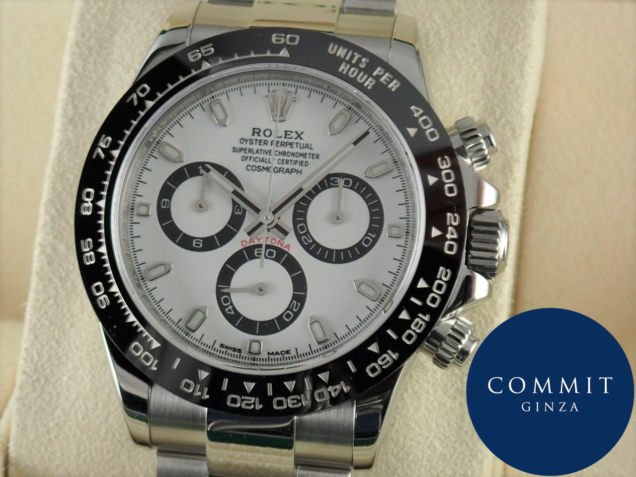 Rolex Daytona White Dial