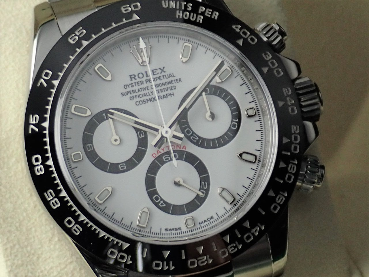 Rolex Daytona White Dial