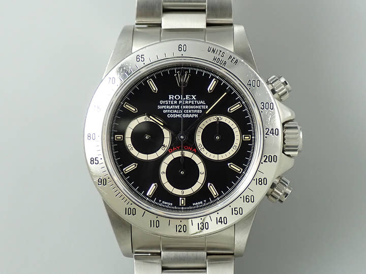 ロレックス デイトナ エルプリメロ Ref.16520 ステンレススチール ブラック文字盤