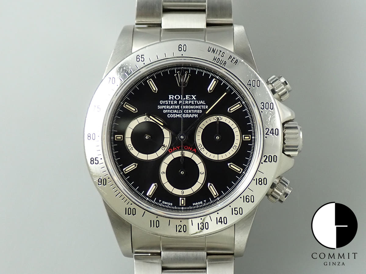 ロレックス デイトナ エルプリメロ Ref.16520 ステンレススチール ブラック文字盤