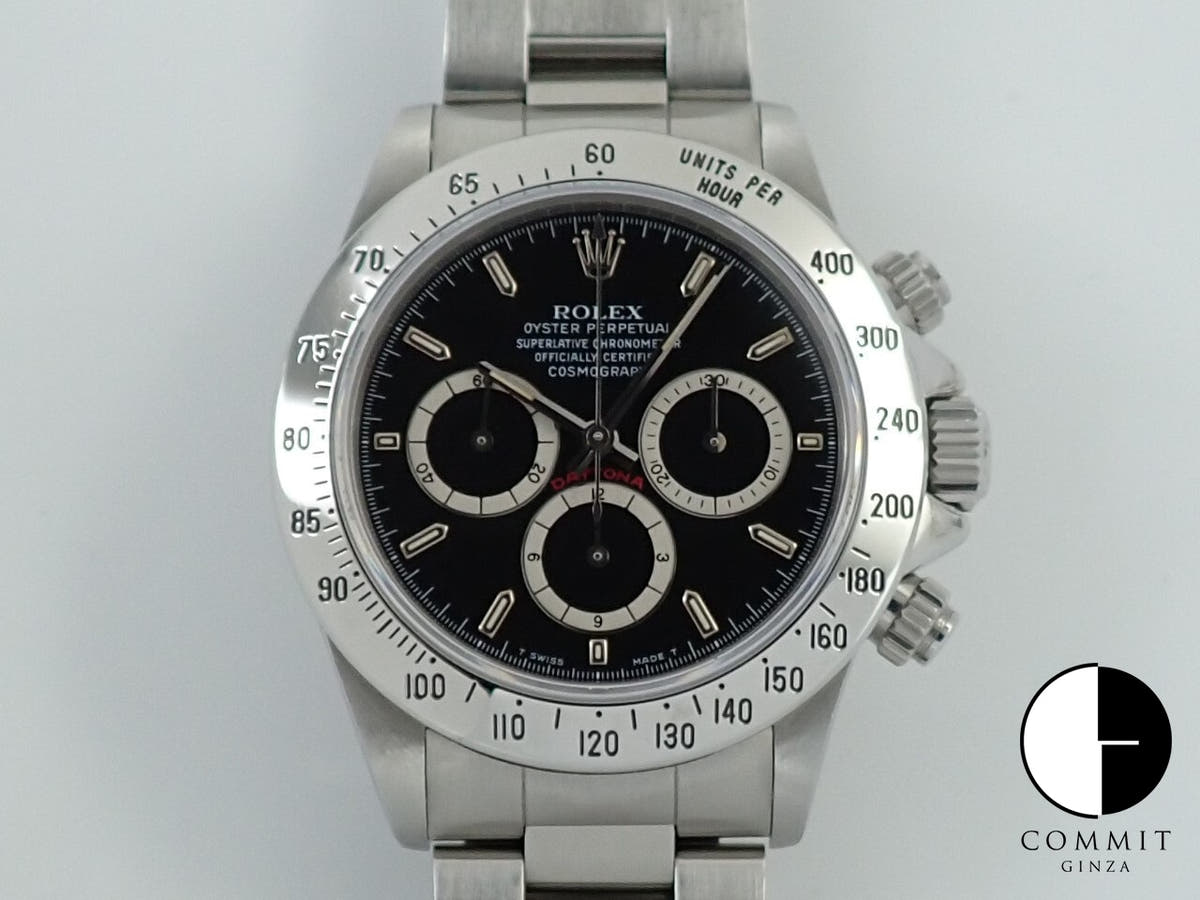 ロレックス デイトナ エルプリメロ Ref.16520 ブラック文字盤 中古 7TZ52260