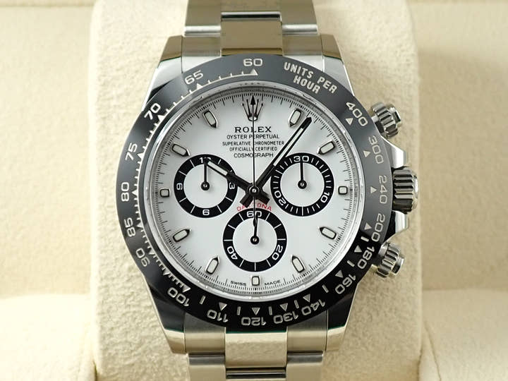 ロレックス デイトナ Ref.116500LN ステンレススチール ホワイト文字盤