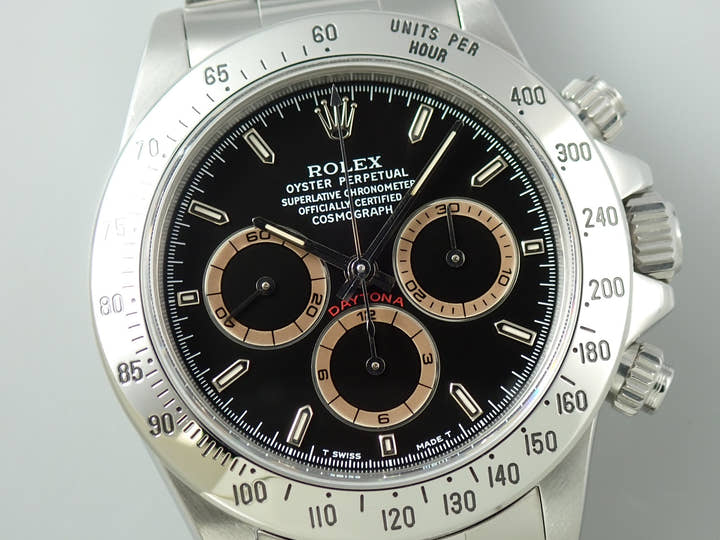 ロレックス デイトナ エルプリメロ Ref.16520 ブラック文字盤 中古 28M3P955