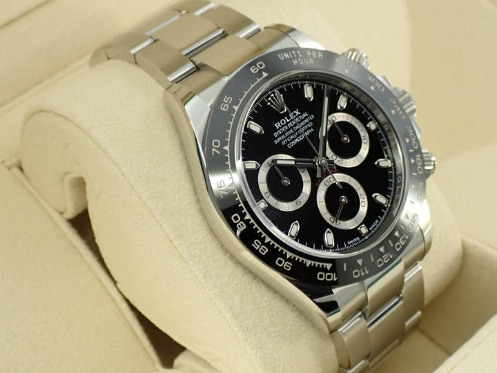 ロレックス デイトナ Ref.116500LN ステンレススチール ブラック文字盤
