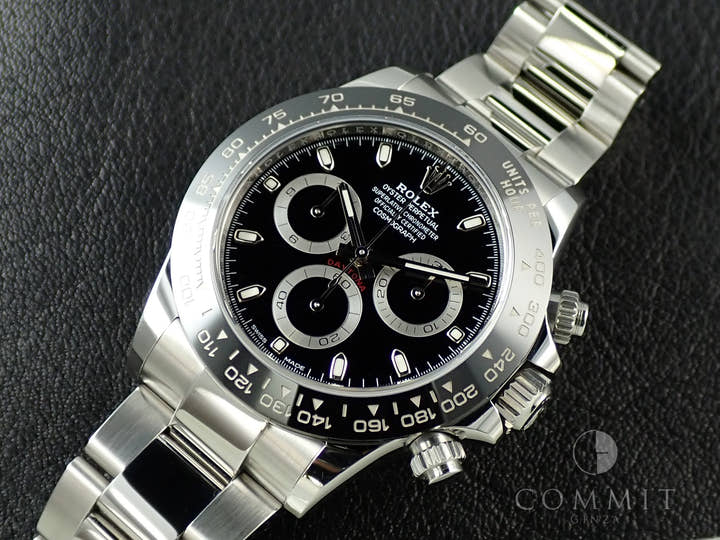 ロレックス デイトナ Ref.116500LN ステンレススチール ブラック文字盤