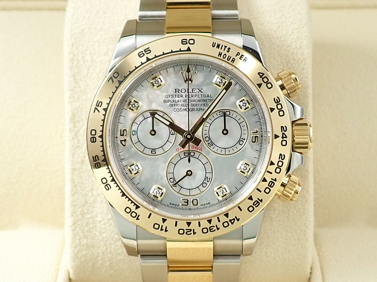 Rolex Daytona Ref.116503NG SS/YG White Shell Dial