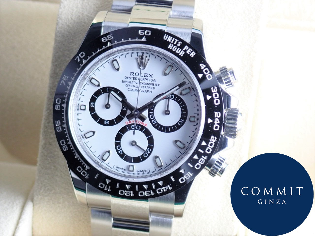 Rolex Daytona White Dial