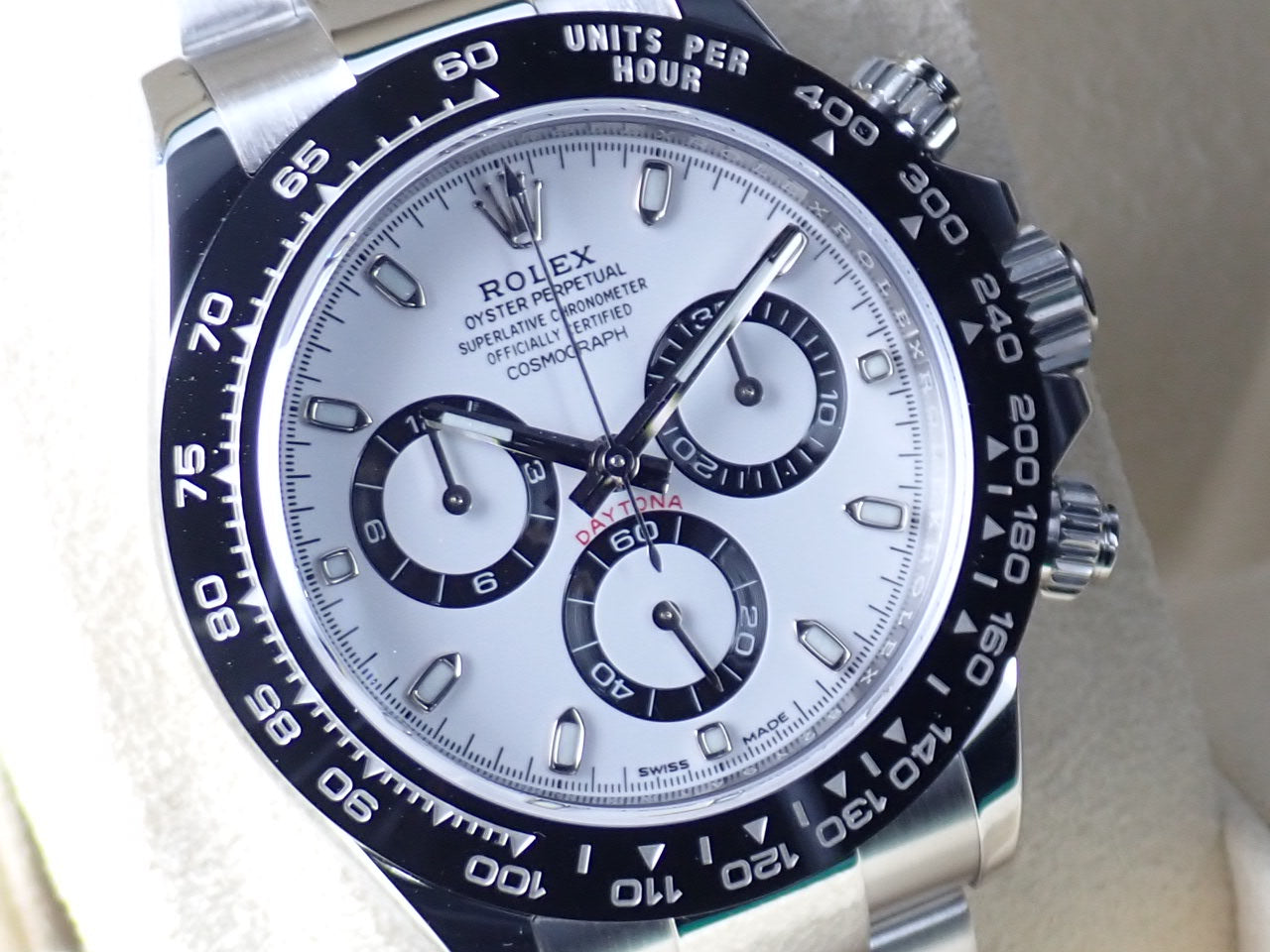 Rolex Daytona White Dial