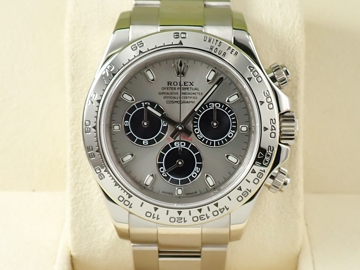 ロレックス デイトナ Ref.116509 スチール×ブラック文字盤 美品 F0MW4995