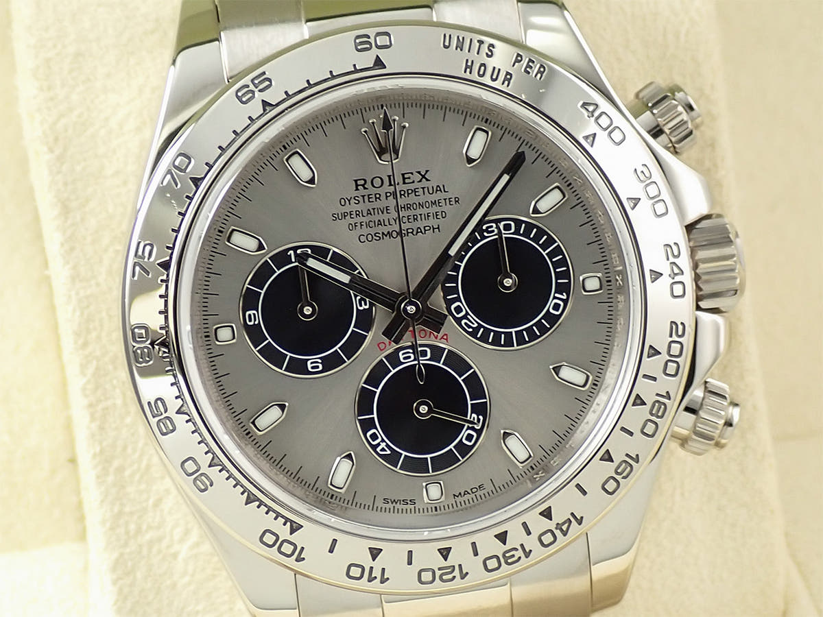 ロレックス デイトナ Ref.116509 スチール×ブラック文字盤 美品 F0MW4995