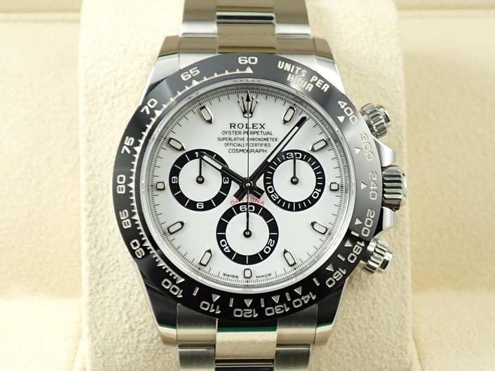 ロレックス デイトナ Ref.116500LN ステンレススチール ホワイト文字盤