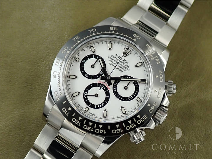 ロレックス デイトナ Ref.116500LN ステンレススチール ホワイト文字盤