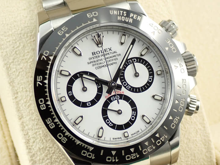 ロレックス デイトナ Ref.116500LN ステンレススチール ホワイト文字盤
