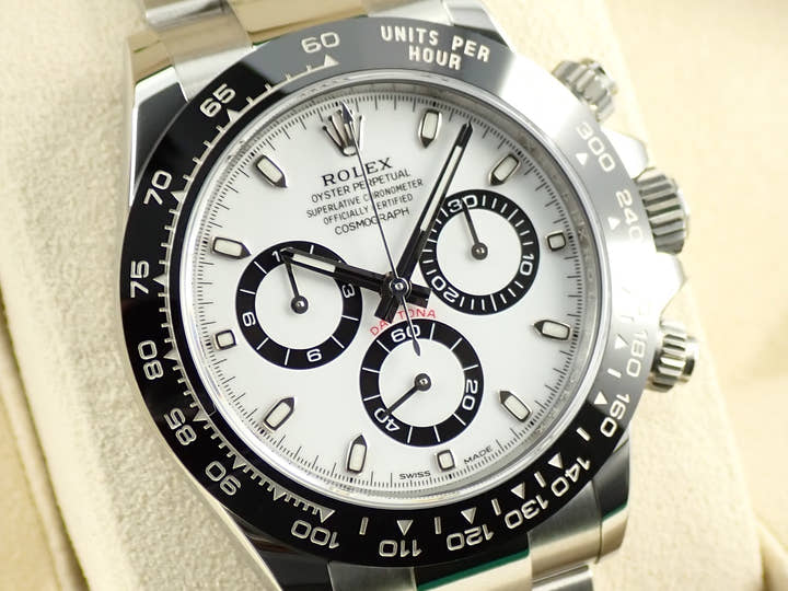 ロレックス デイトナ Ref.116500LN ステンレススチール ホワイト文字盤