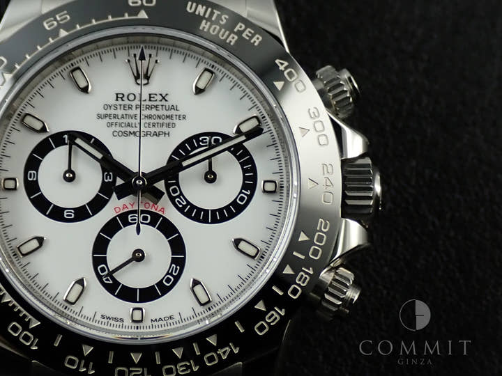 ロレックス デイトナ Ref.116500LN ステンレススチール ホワイト文字盤