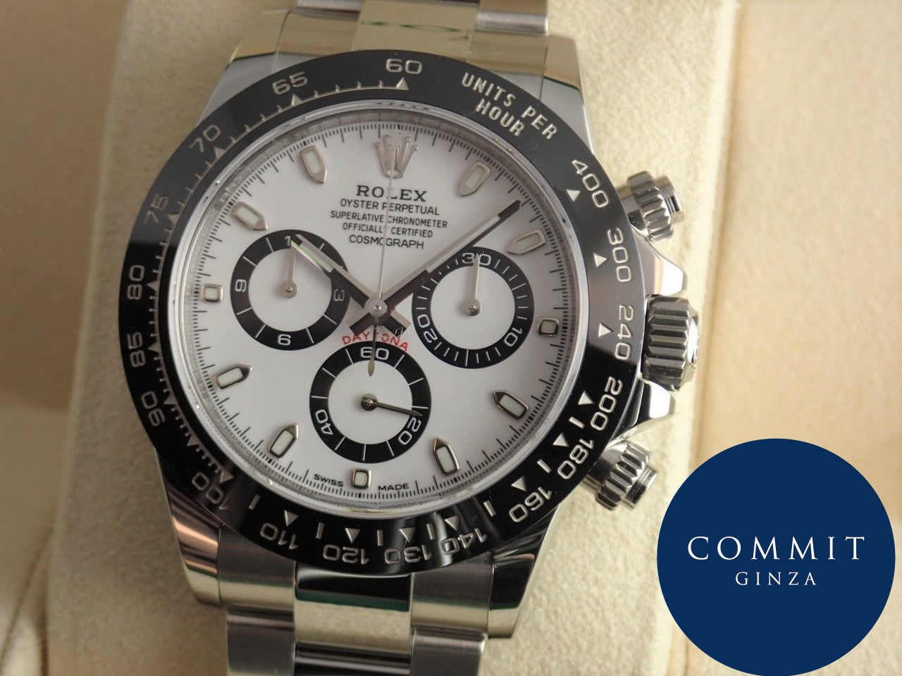 Rolex Daytona White Dial