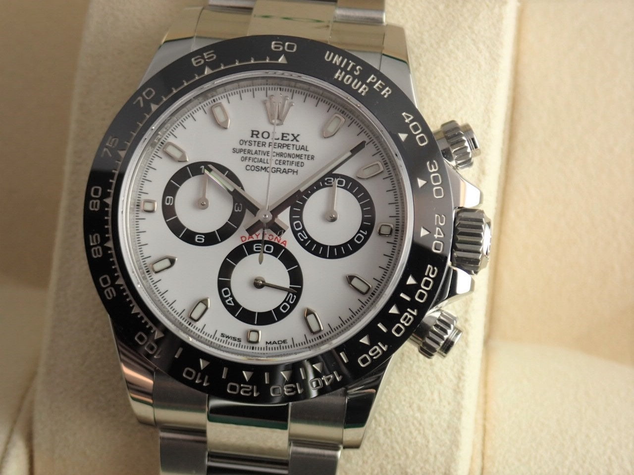 Rolex Daytona White Dial